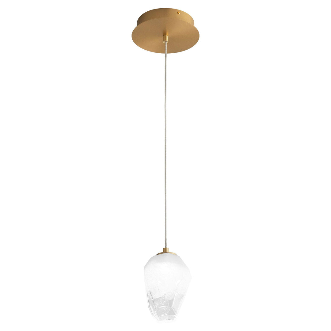 VIVO One Light CCT Pendant - Aged Brass