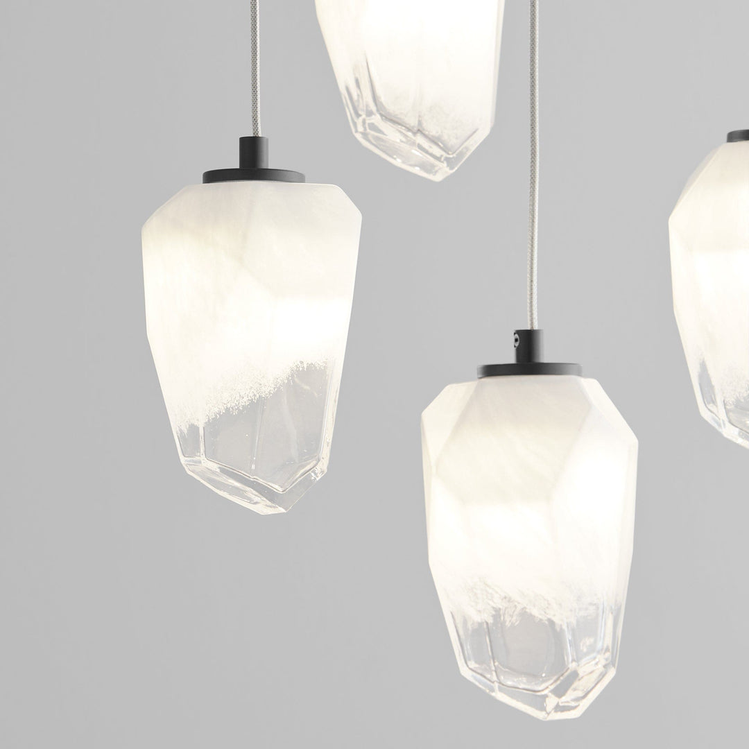 VIVO Five Light CCT Pendant - Black