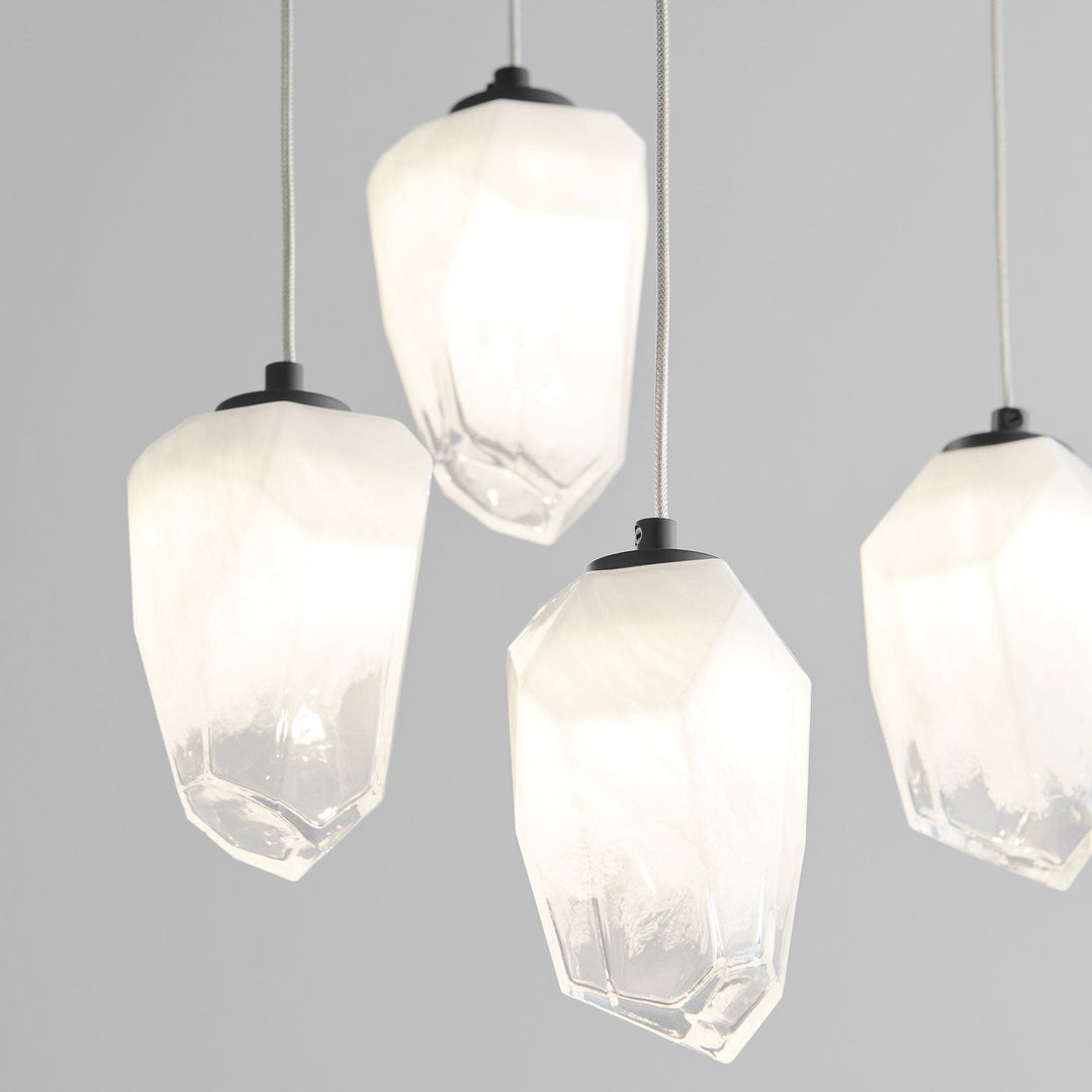 VIVO Five Light CCT Pendant - Black
