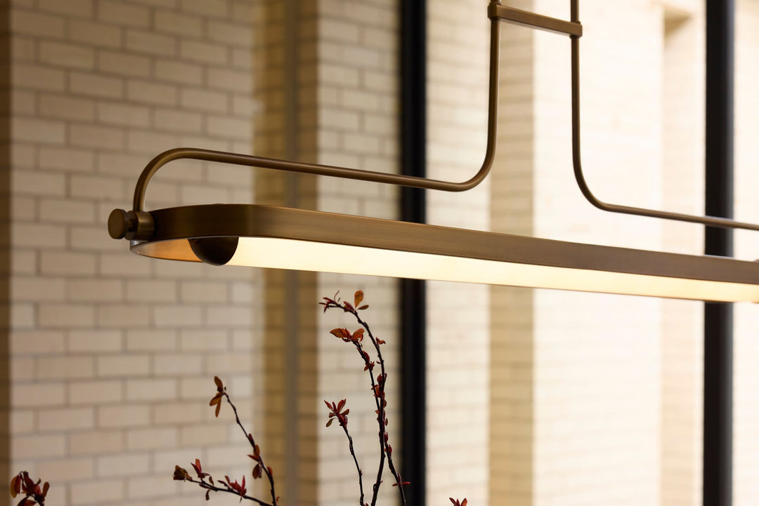 BRAEM 48" 5CCT Linear - Brushed Brass