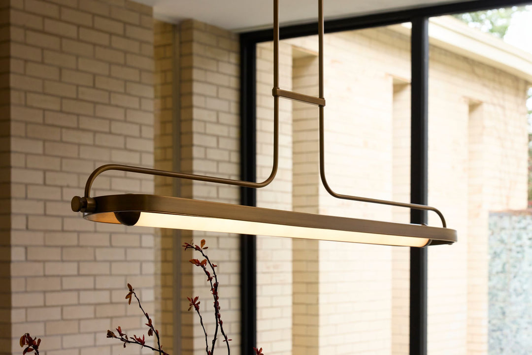 BRAEM 48" 5CCT Linear - Brushed Brass