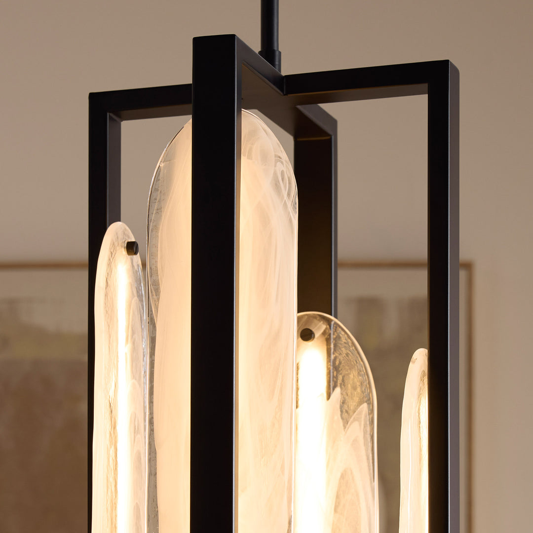 AVIAN 4 Light 5 CCT Pendant - Black