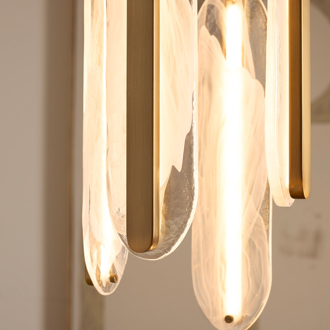 AVIAN 4 Light 5 CCT Pendant - Brushed Brass