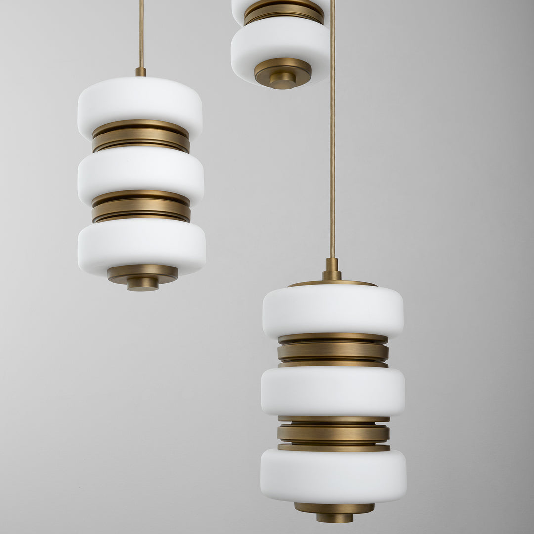 Favo 3 Light 5CCT Multi-Port - Brushed Brass