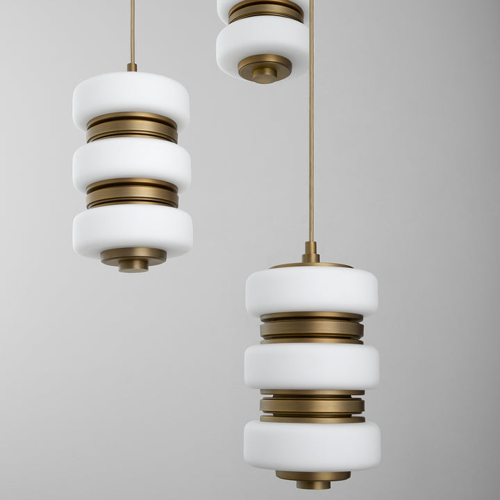 Favo 3 Light 5CCT Multi-Port - Brushed Brass