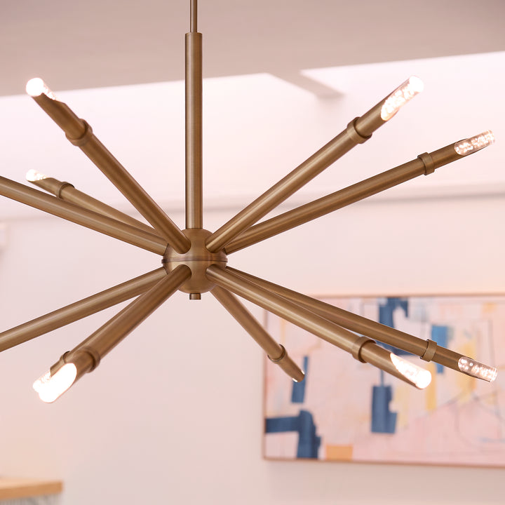 IONIS 42" 3CCT Pendant - Brushed Brass