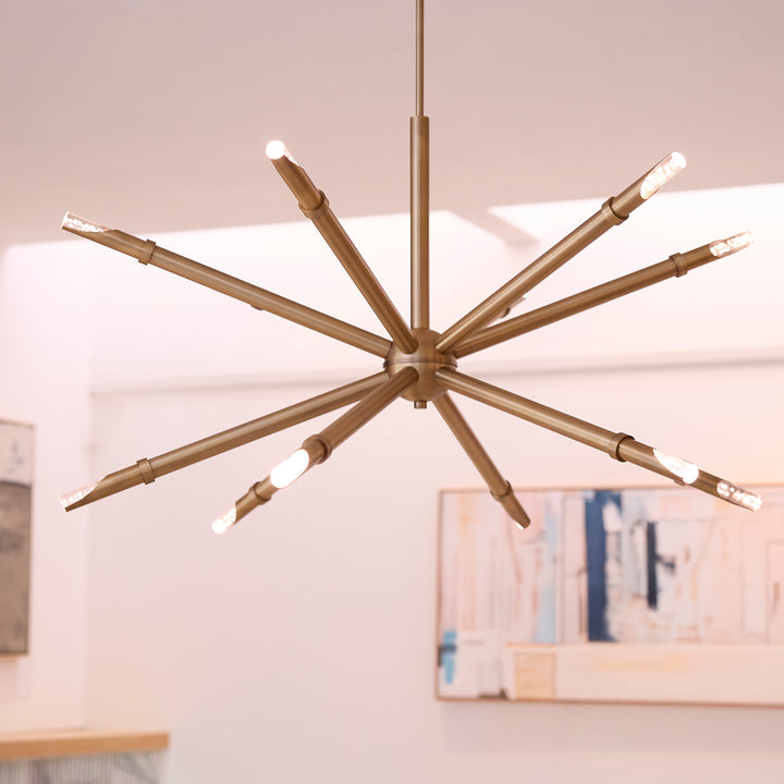 IONIS 42" 3CCT Pendant - Brushed Brass