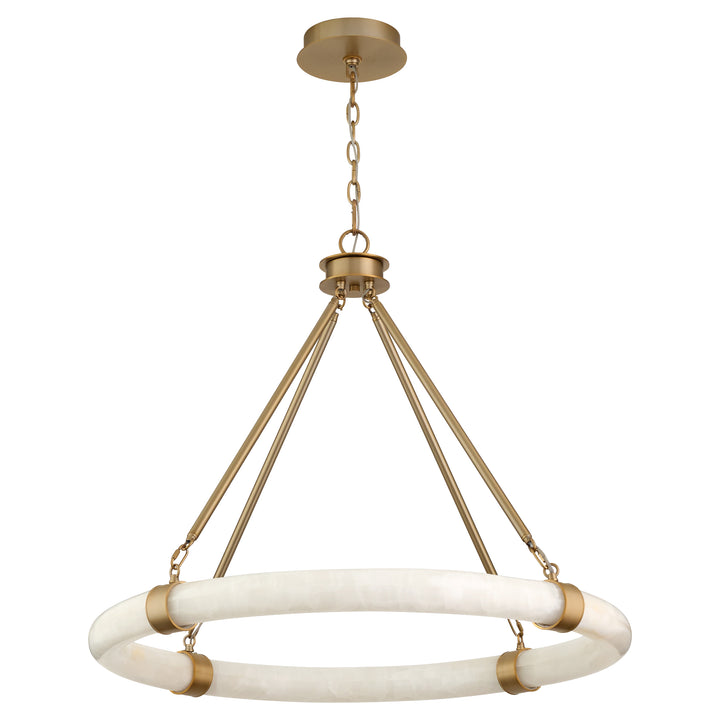 Virtue 34W, 5CCT Pendant - Aged Brass