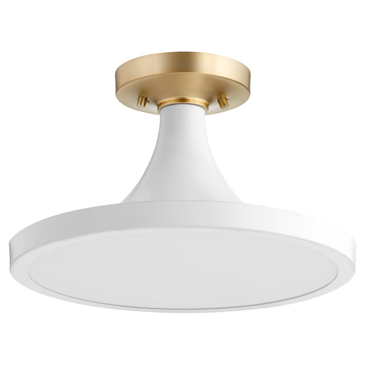 BUGLE 15" Ceiling Mount - Studio White