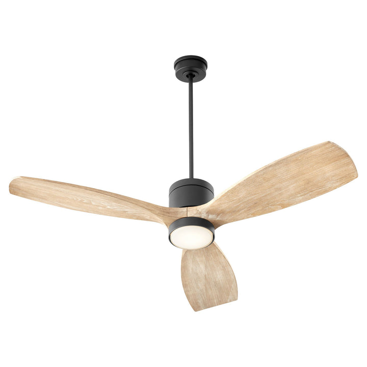 LURUS 64” 3-Blade Matte Black Ceiling Fan