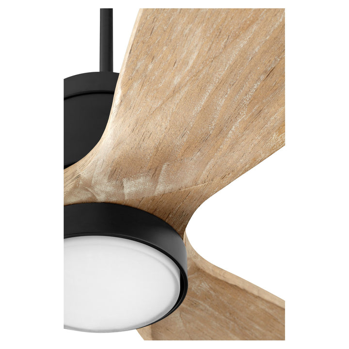 LURUS 64” 3-Blade Matte Black Ceiling Fan