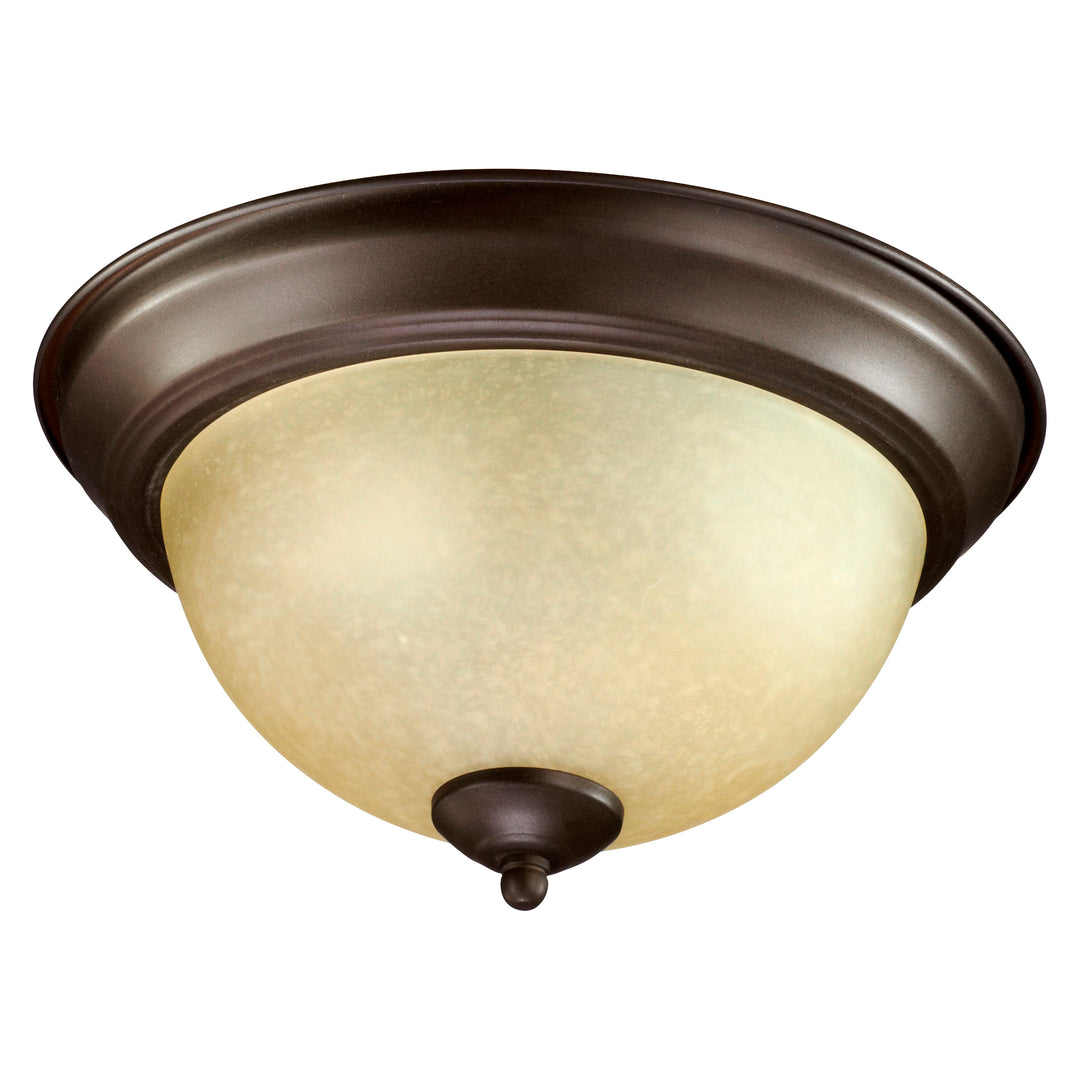 11" AMBER SCVO Flush Mount - Oiled Bronze