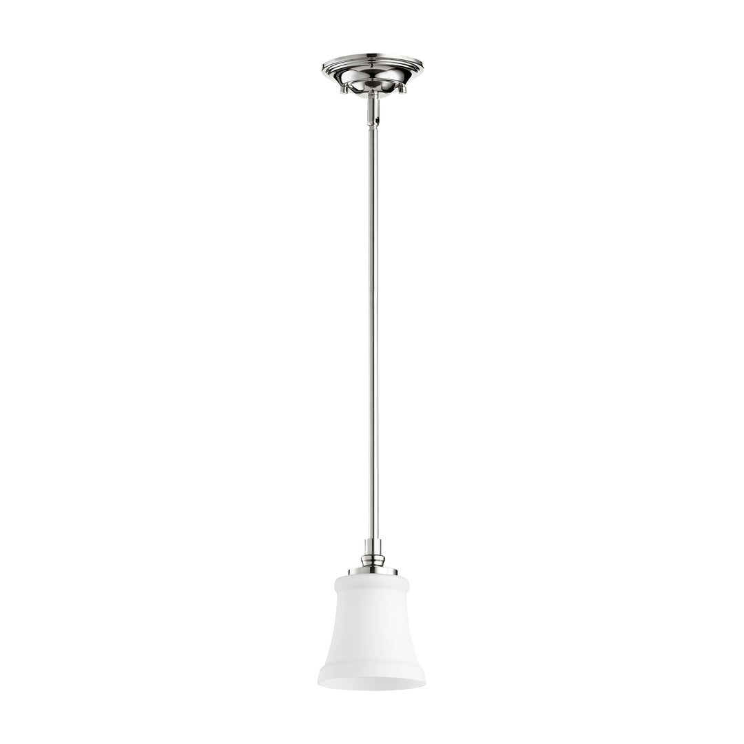 ROSSINGTON 1 Light Pendant - Polished Nickel