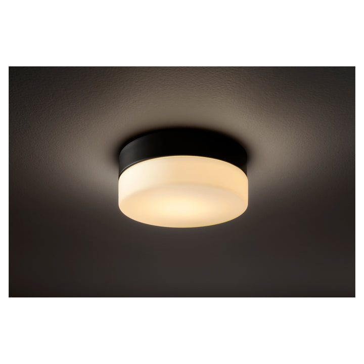 ZURI 7" Ceiling Mount -3000k- Black