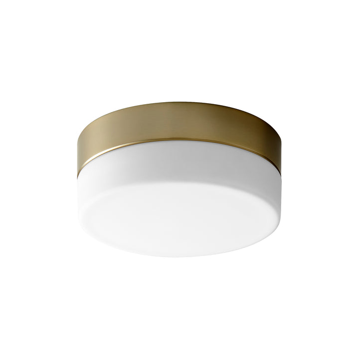 ZURI 7" Ceiling Mount -4000k- Aged Brass