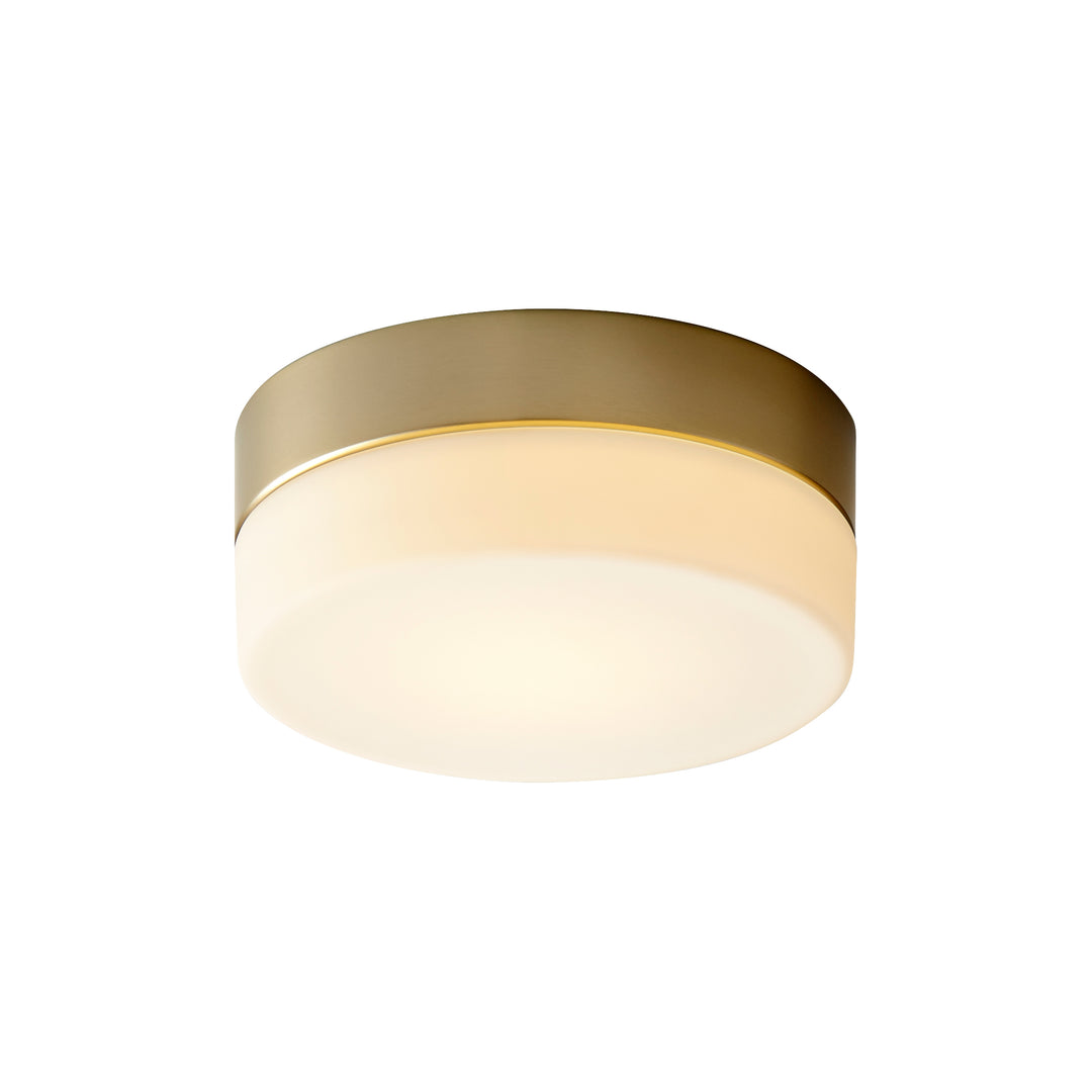ZURI 7" Ceiling Mount -4000k- Aged Brass