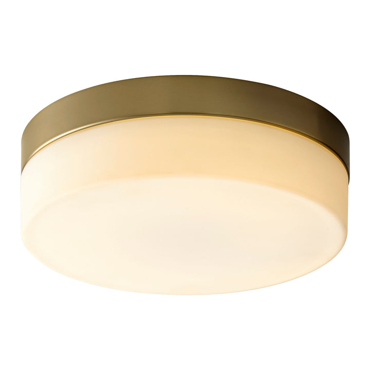 ZURI 11" Ceiling Mount -3500k- Aged Brass