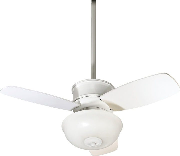 Gusto 32-in 3 Blade Studio White Transitional Ceiling Fan