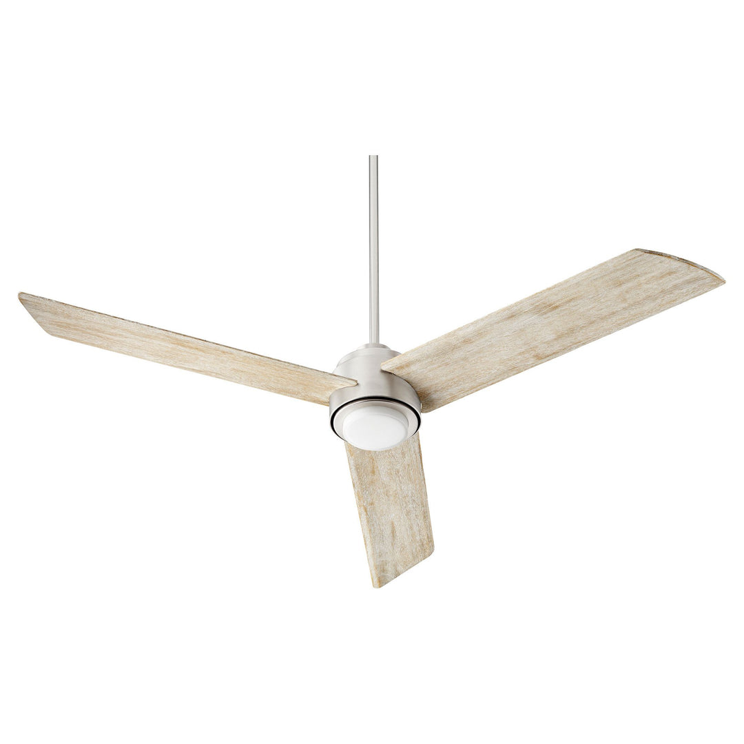 Trio 60-in 3 Blade Satin Nickel Contemporary Ceiling Fan