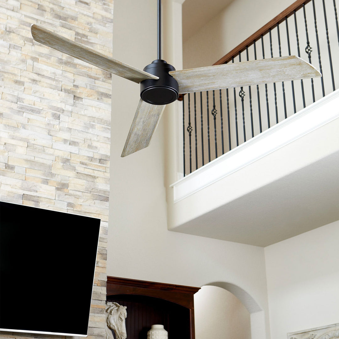 Trio 60-in  Black Contemporary Ceiling Fan