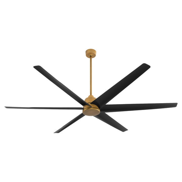 SPREE 84" Wet Unipack Fan - Brushed Brass