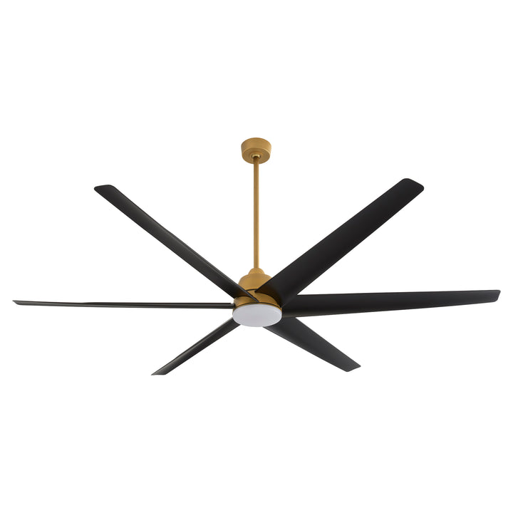 SPREE 84" Wet Unipack Fan - Brushed Brass