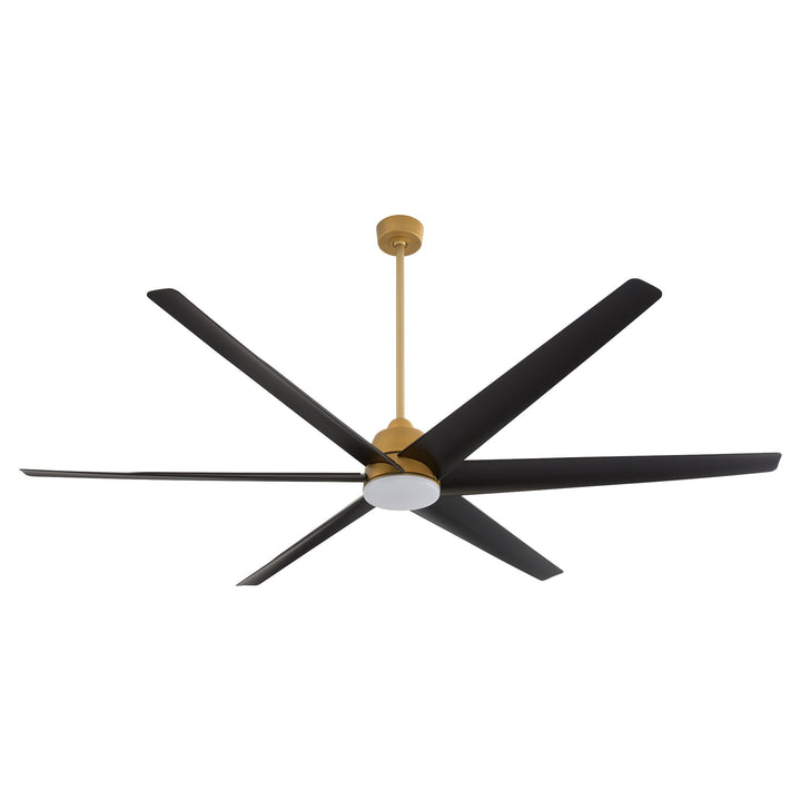 SPREE 84" Wet Unipack Fan - Brushed Brass