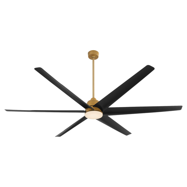 SPREE 84" Wet Unipack Fan - Brushed Brass
