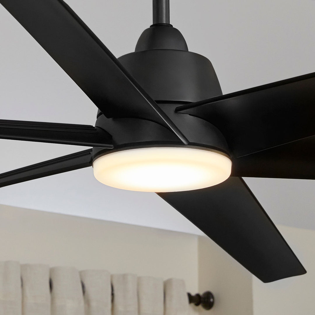 SPREE 84" Wet Unipack Fan - Matte Black