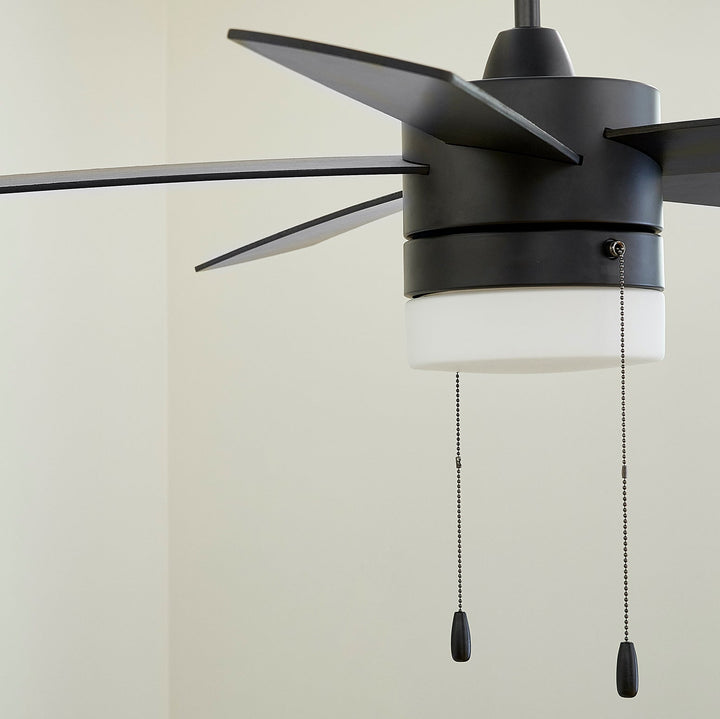 MAXWELL 52” Matte Black LED Ceiling Fan