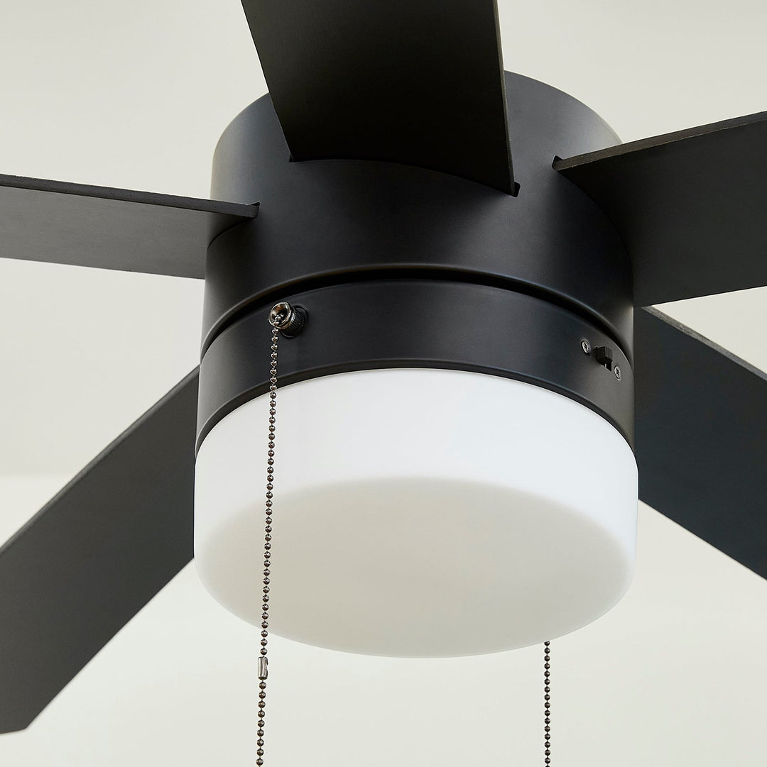 MAXWELL 52” Matte Black LED Ceiling Fan