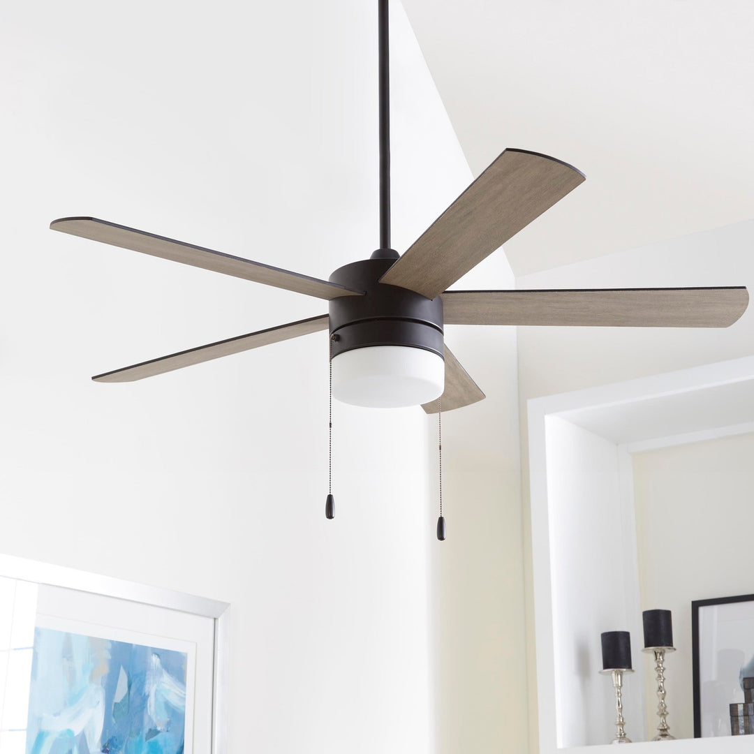 MAXWELL 52” Matte Black LED Ceiling Fan