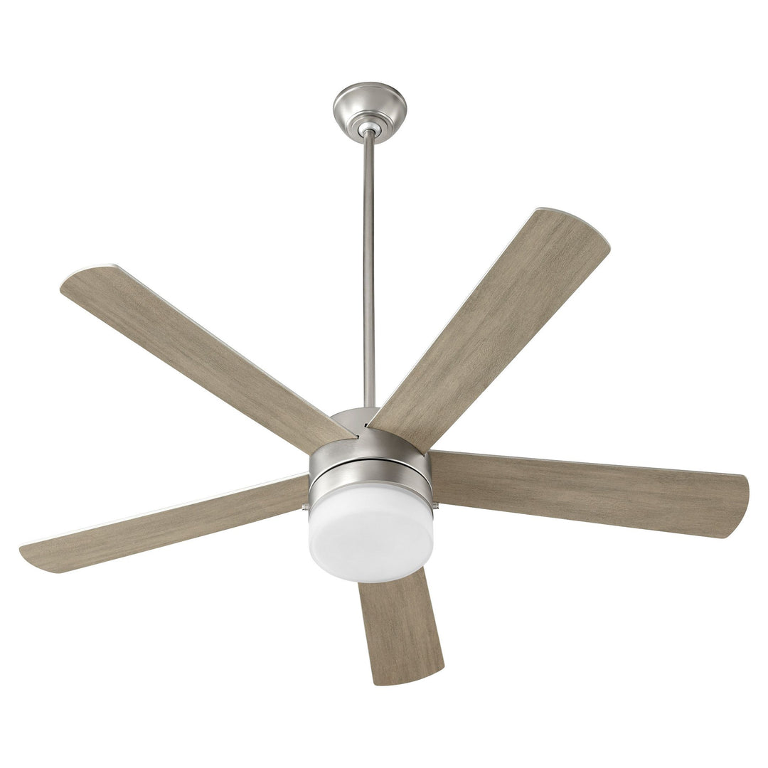 MAXWELL 52” Satin Nickel LED Ceiling Fan