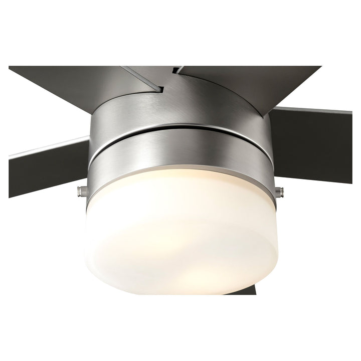 MAXWELL 52” Satin Nickel LED Ceiling Fan