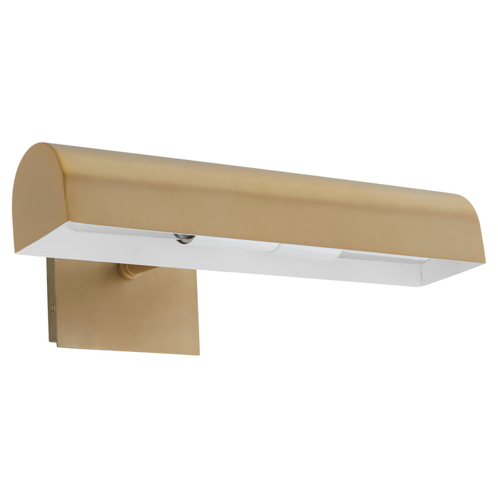 15" Picture Light - Aged Brass