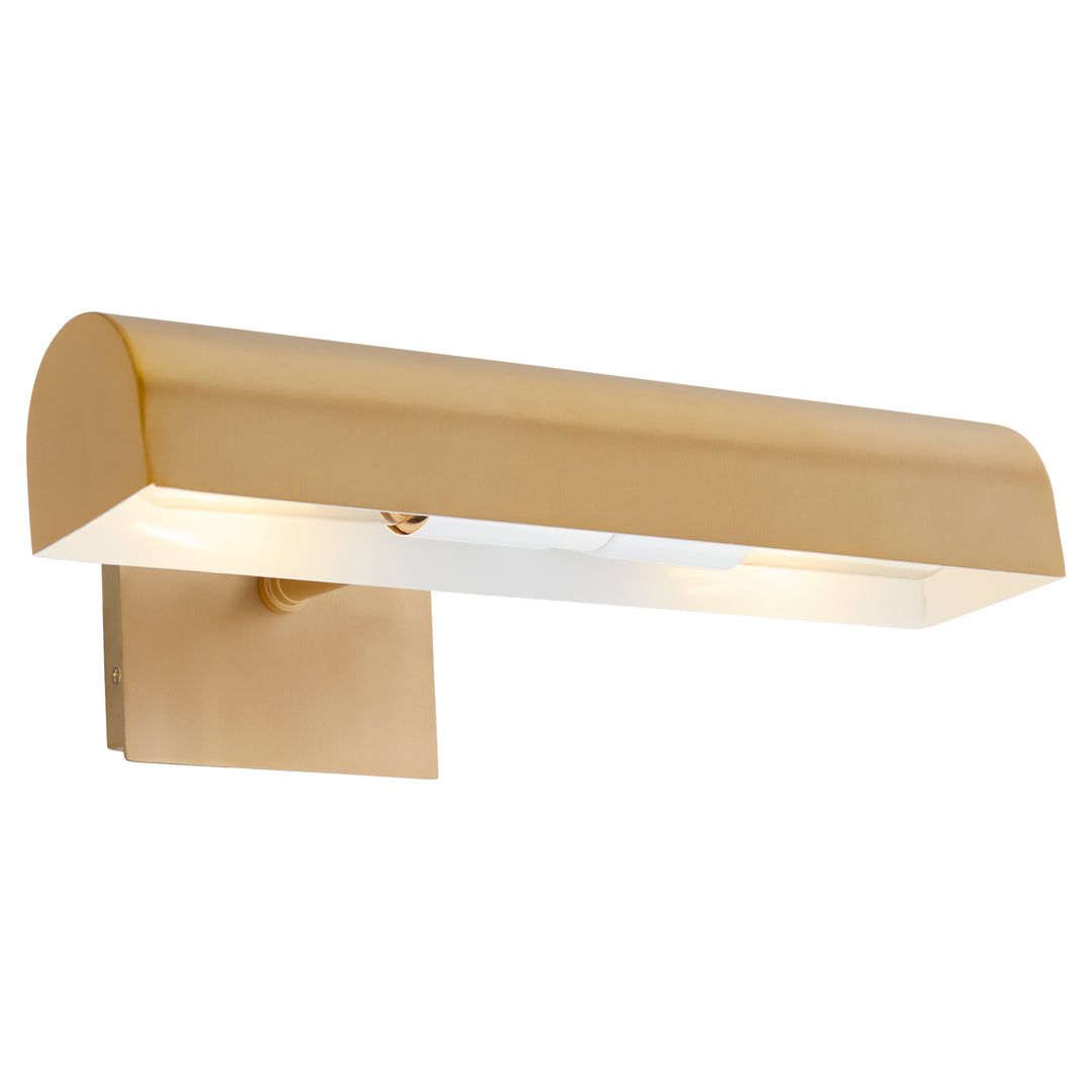 15" Picture Light - Aged Brass
