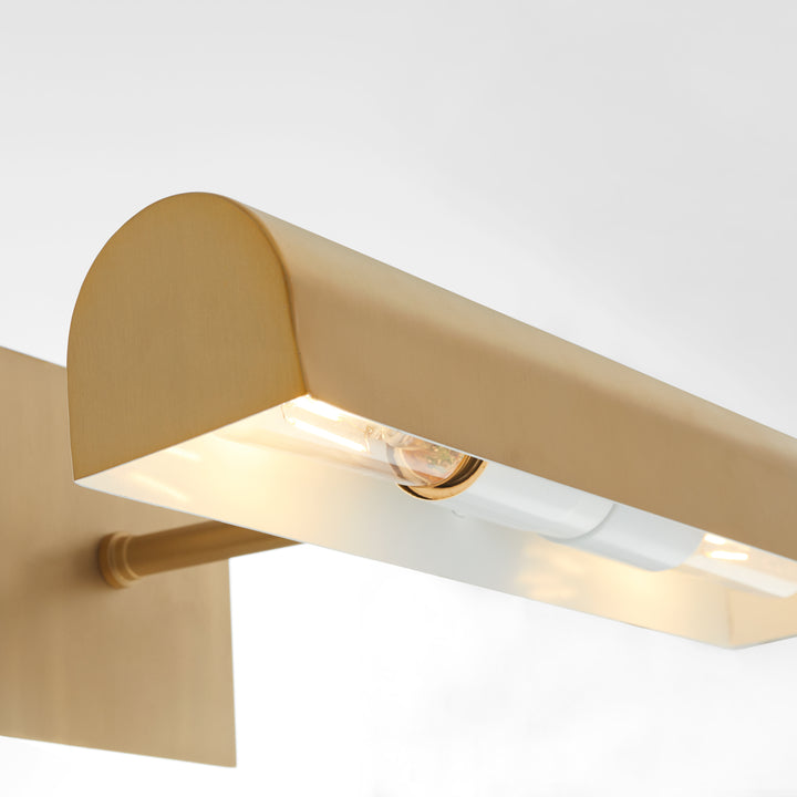 15" Picture Light - Aged Brass