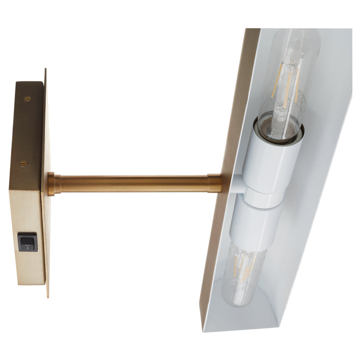 15" Picture Light - Aged Brass