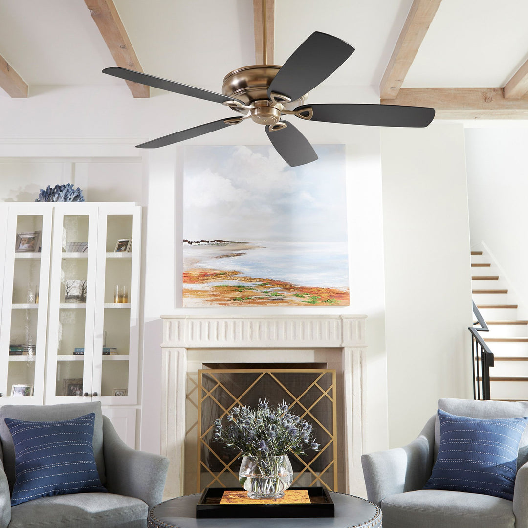 Alto 62" Aged Brass Transitional Ceiling Fan