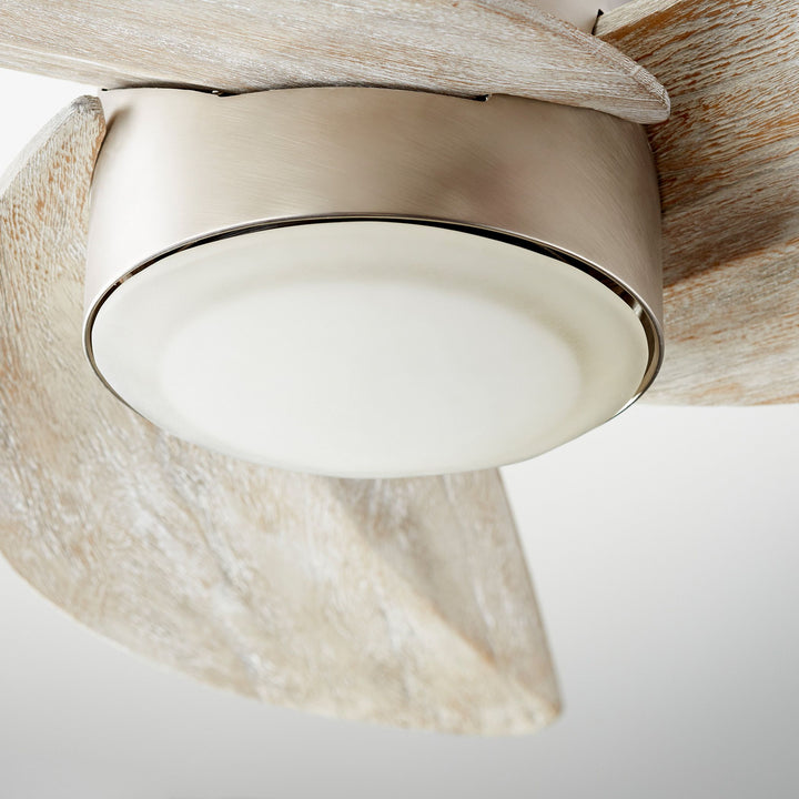 Trinity 3 Blade Satin Nickel Contemporary Ceiling Fan