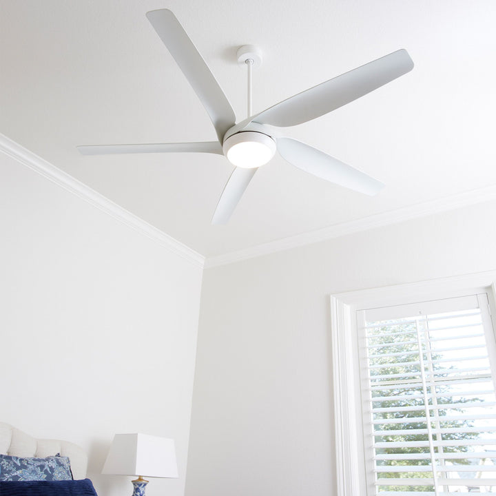 FURY 65" 5 Blade Fan - Studio White
