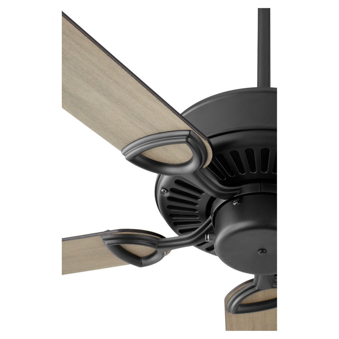 ESTATE 52" FAN Matte Black/WG