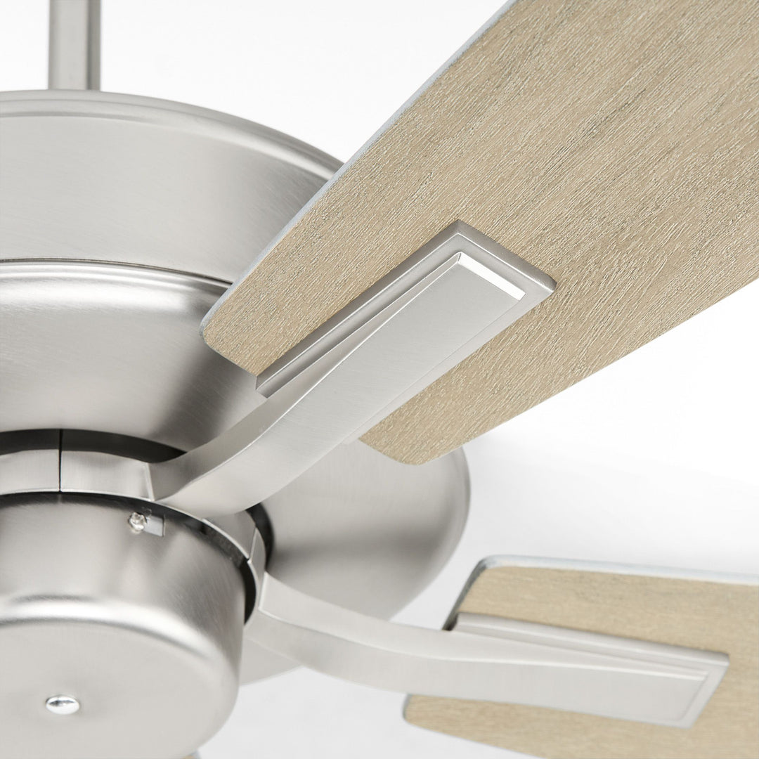 OVATION 52" 5-Blade Fan - Satin Nickel