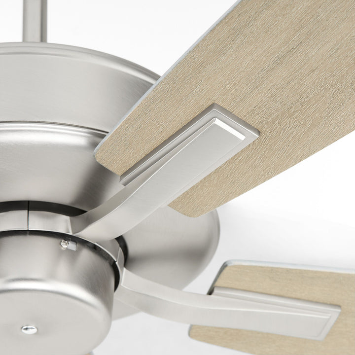 OVATION 52" 5-Blade Fan - Satin Nickel