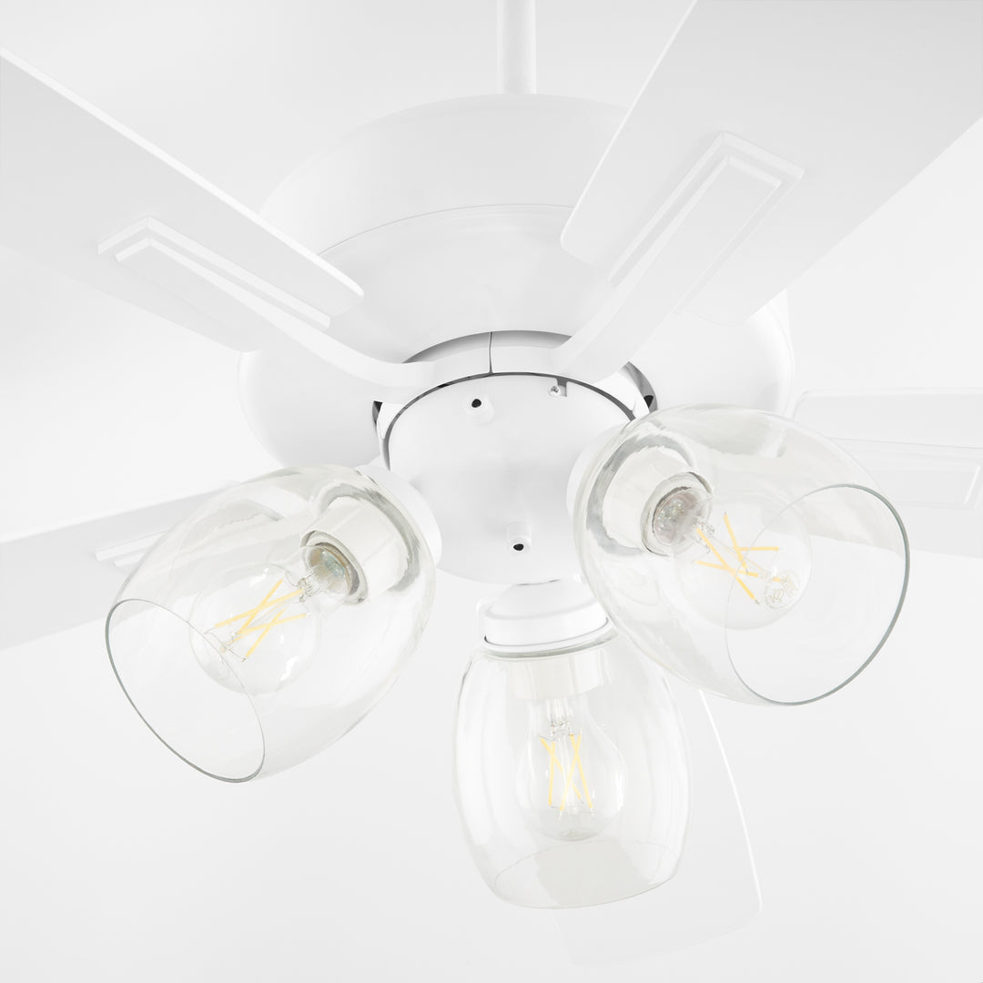 OVATION 3 Light Clear Glass - Studio White