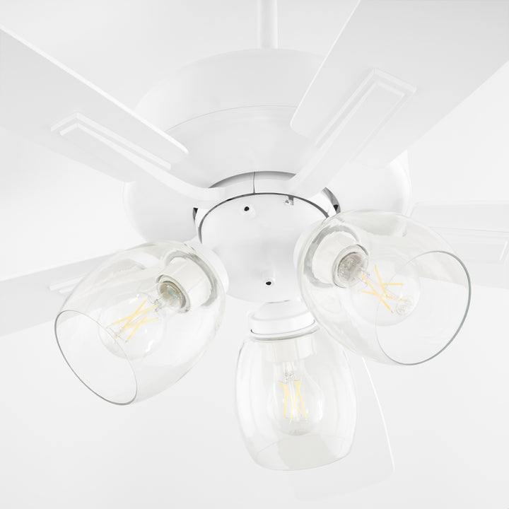 OVATION 3 Light Clear Glass - Studio White