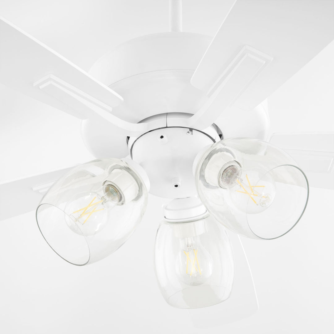 OVATION 3 Light Clear Glass - Studio White