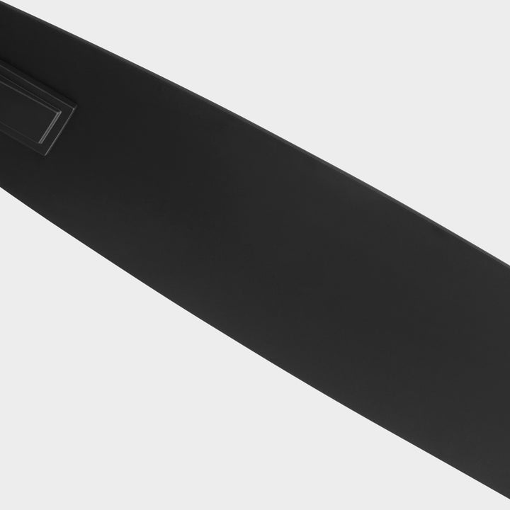 OVATION 3 Light Clear Glass - Matte Black / Walnut