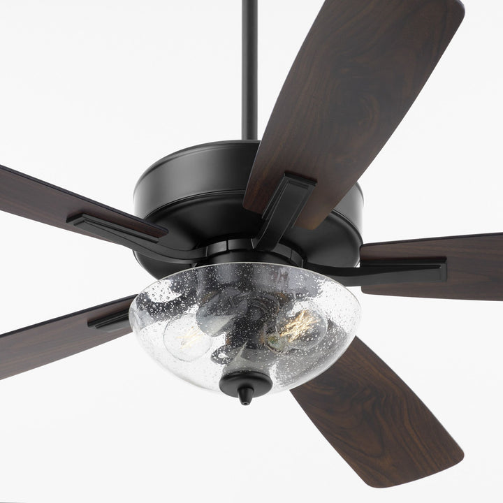 OVATION Clear Seeded Bowl - Matte Black