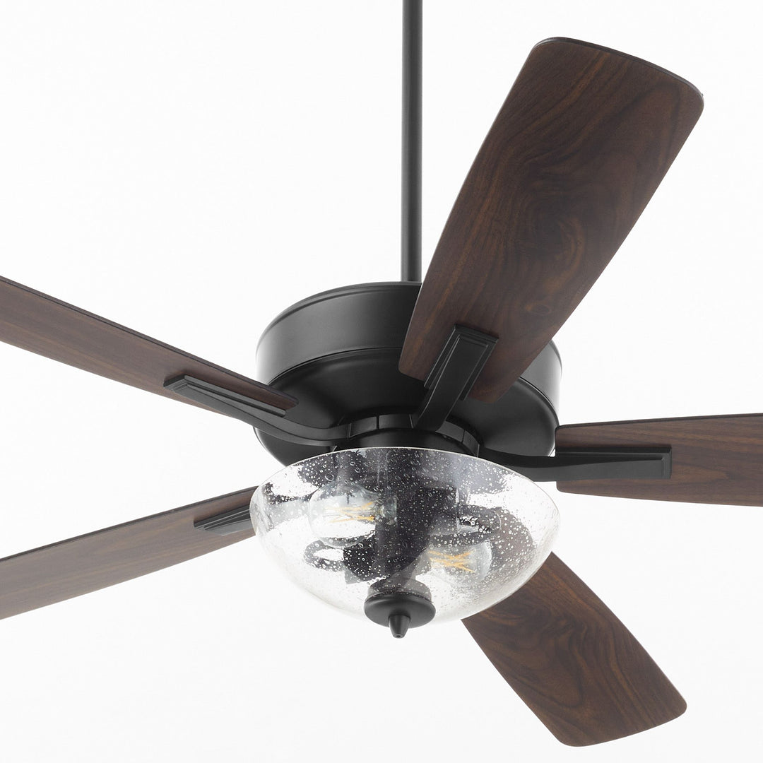 OVATION Clear Seeded Bowl - Matte Black